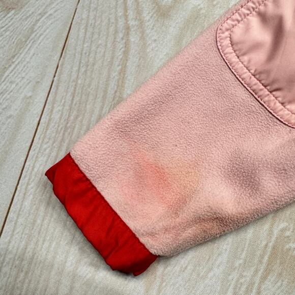 Patagonia Kids' Duality Reversible Toddlers Size XXS 3-4 Fleece Jacket Pink - Picture 8 of 10